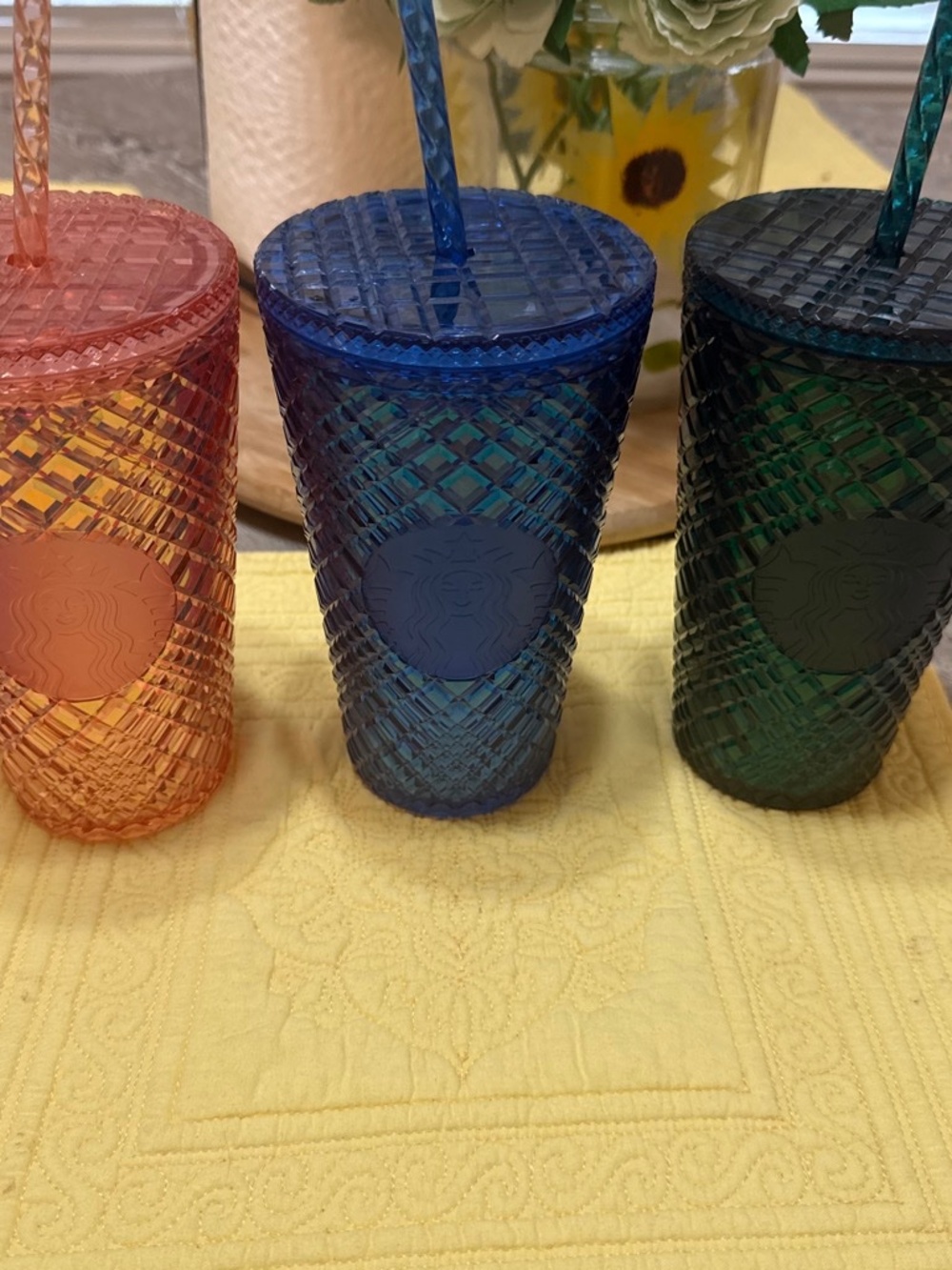 Starbucks tumblers